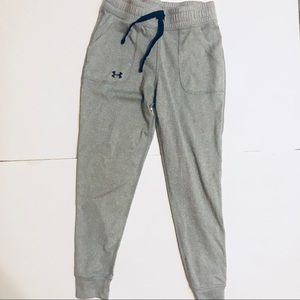 Under Armour Bottoms - Under Armour Grey Girls Joggers Under Armour Bottoms - Under Armour Grey Girls Joggers